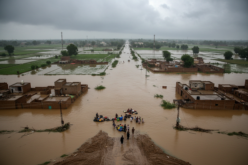 flood in pakistan