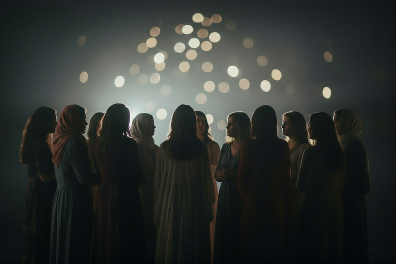 two more women in hijaab